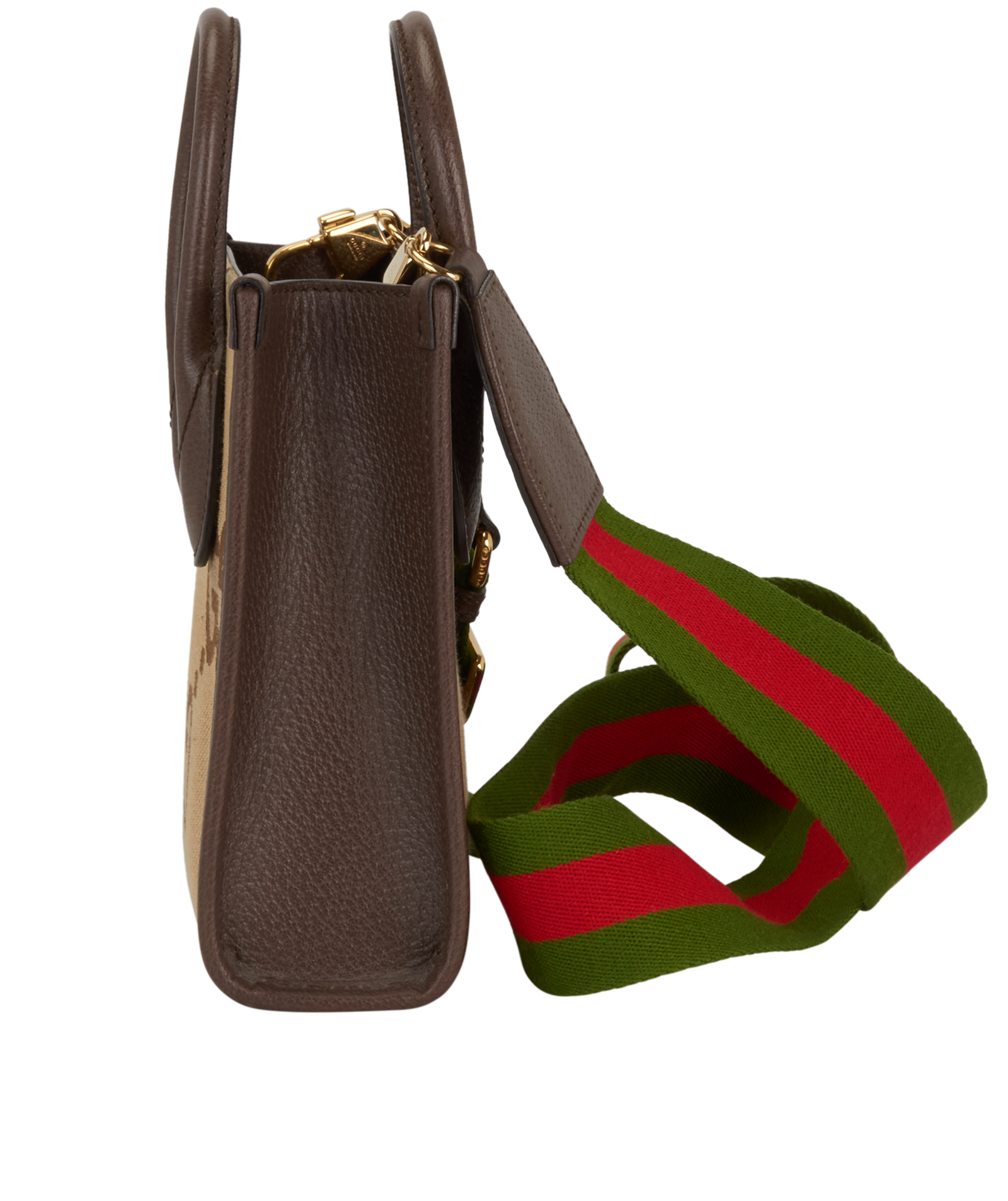 Vertical Tote Jumbo GG, &pound;450, Handbags, Beige, Canvas, Bottom view
